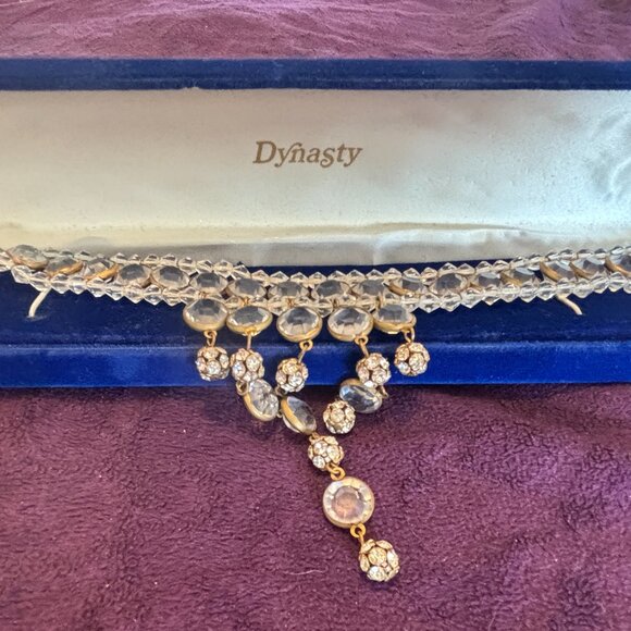 Absolutely Gorgeous Vintage Gilded Age -Style Choker Necklace - Picture 7 of 7